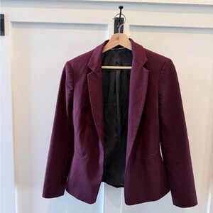 Express Women's Burgundy Blazer